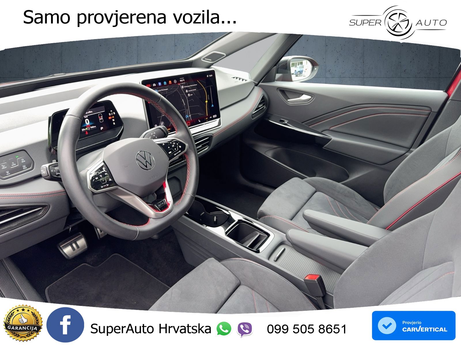 Volkswagen ID.3 GTX Performance 84 kWh (326 KS) LED+GR SJED+ACC