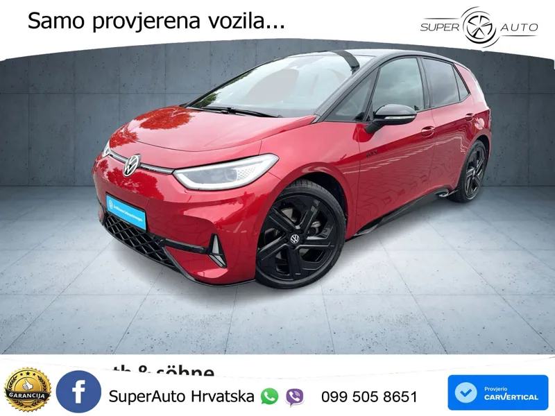 Volkswagen ID.3 GTX Performance 84 kWh (326 KS) LED+GR SJED+ACC