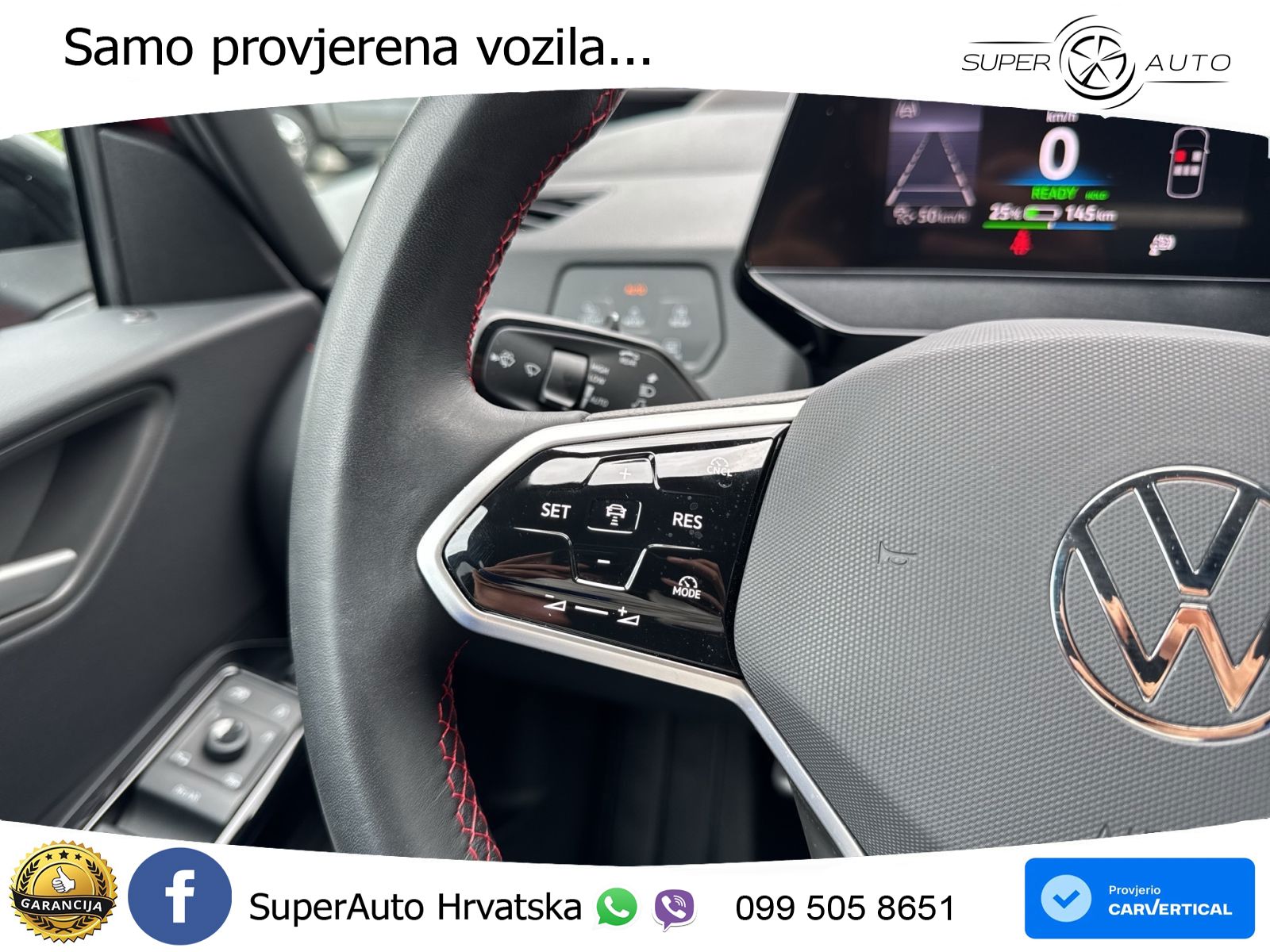 Volkswagen ID.3 GTX Performance 84 kWh (326 KS) LED+GR SJED+ACC