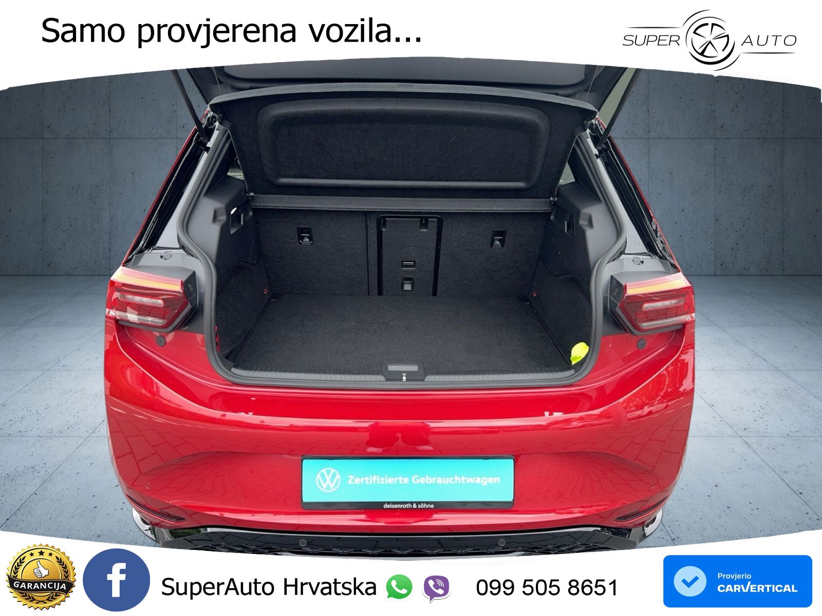Volkswagen ID.3 GTX Performance 84 kWh (326 KS) LED+GR SJED+ACC