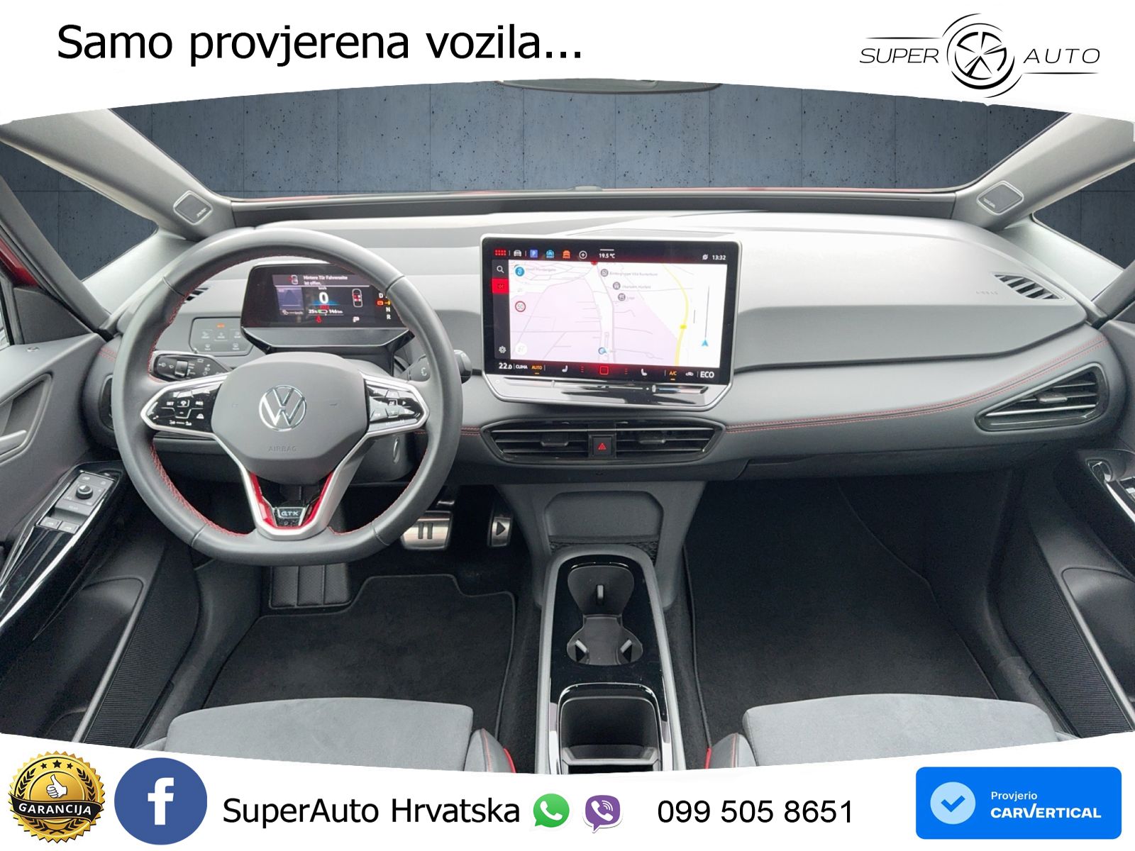 Volkswagen ID.3 GTX Performance 84 kWh (326 KS) LED+GR SJED+ACC