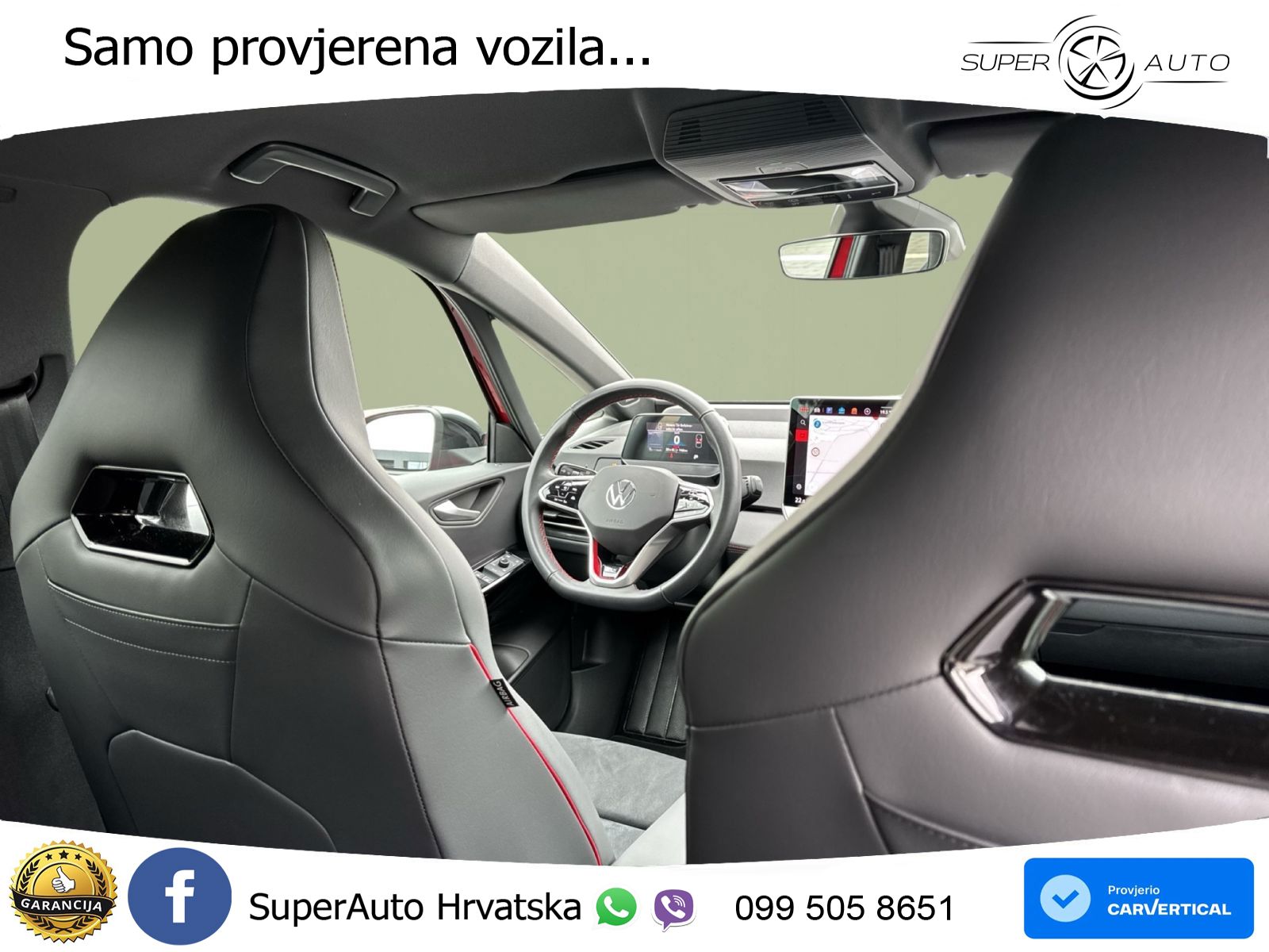 Volkswagen ID.3 GTX Performance 84 kWh (326 KS) LED+GR SJED+ACC