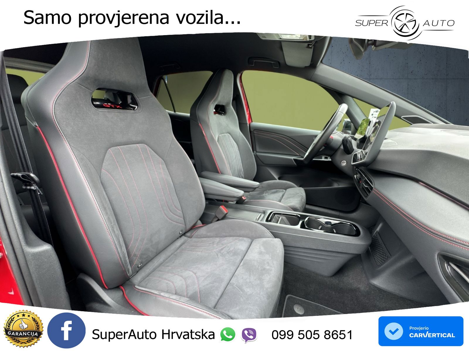 Volkswagen ID.3 GTX Performance 84 kWh (326 KS) LED+GR SJED+ACC