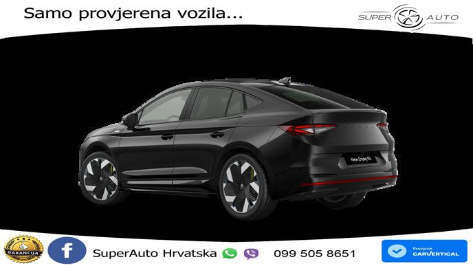 Škoda Enyaq Coupe iV RS 82 kWh (340 KS) AWD LED+ACC