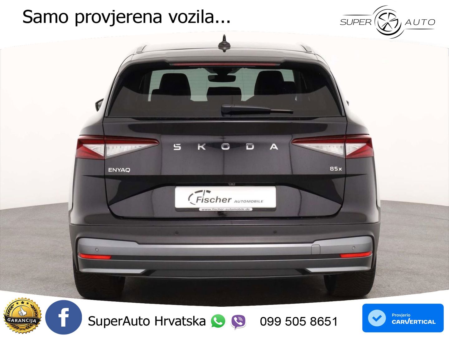 Škoda Enyaq iV 85x 82 kWh (286 KS) AWD