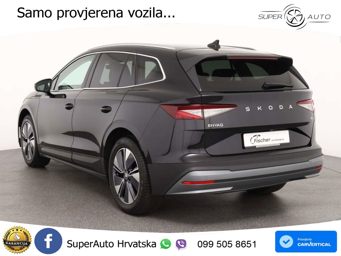 Škoda Enyaq iV 85x 82 kWh (286 KS) AWD