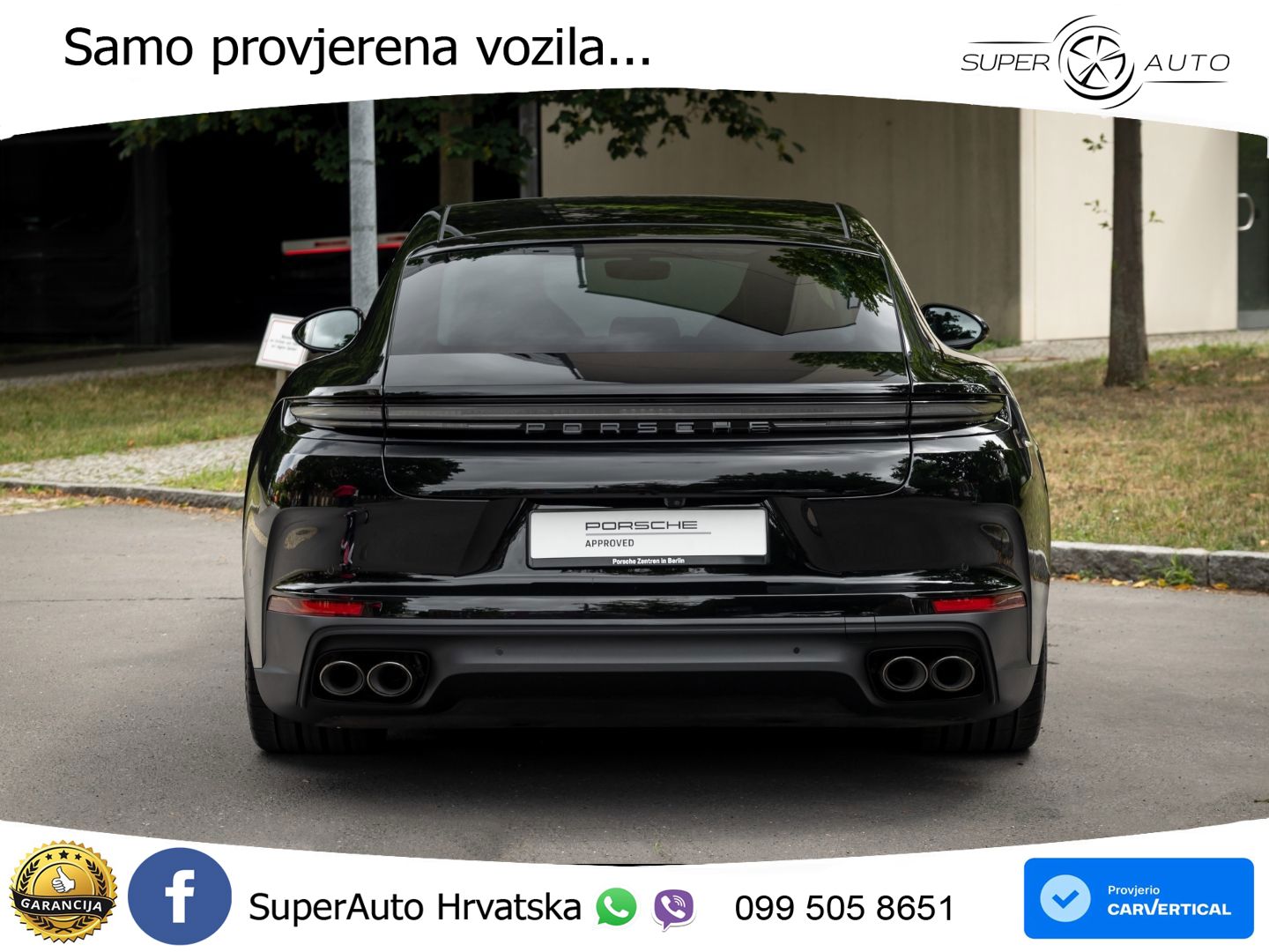 Porsche Panamera 4 2.9 V6 (470 KS) E-Hybrid PDK ACC+HEAD+4xGR SJED+360+PANO