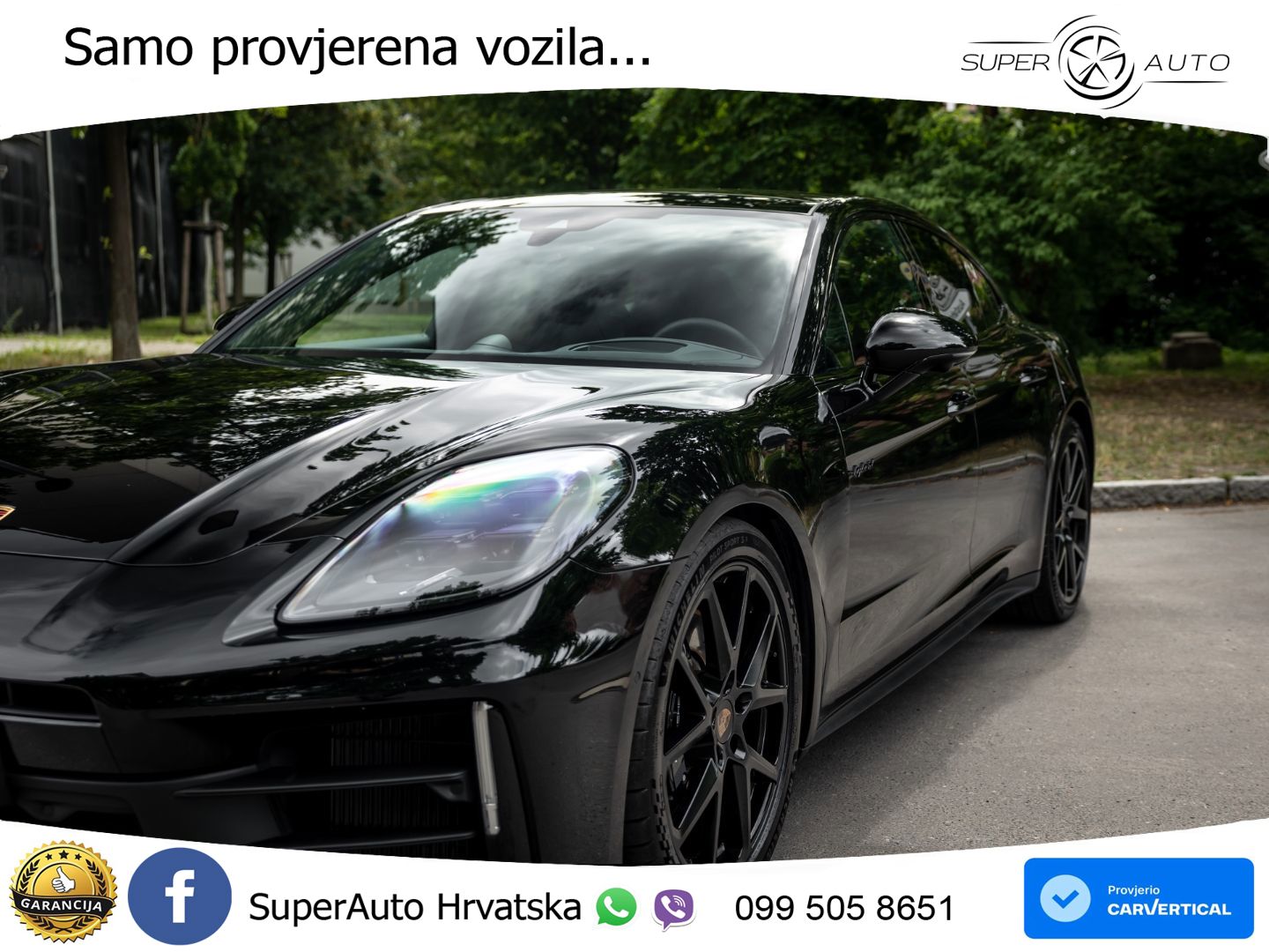Porsche Panamera 4 2.9 V6 (470 KS) E-Hybrid PDK ACC+HEAD+4xGR SJED+360+PANO
