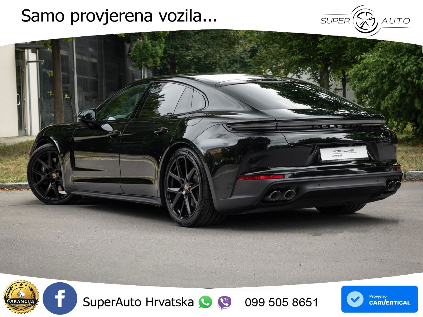 Porsche Panamera 4 2.9 V6 (470 KS) E-Hybrid PDK ACC+HEAD+4xGR SJED+360+PANO
