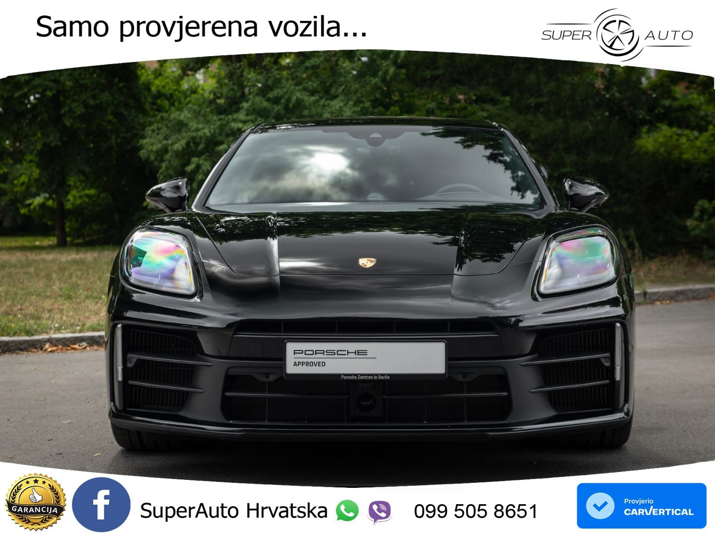Porsche Panamera 4 2.9 V6 (470 KS) E-Hybrid PDK ACC+HEAD+4xGR SJED+360+PANO