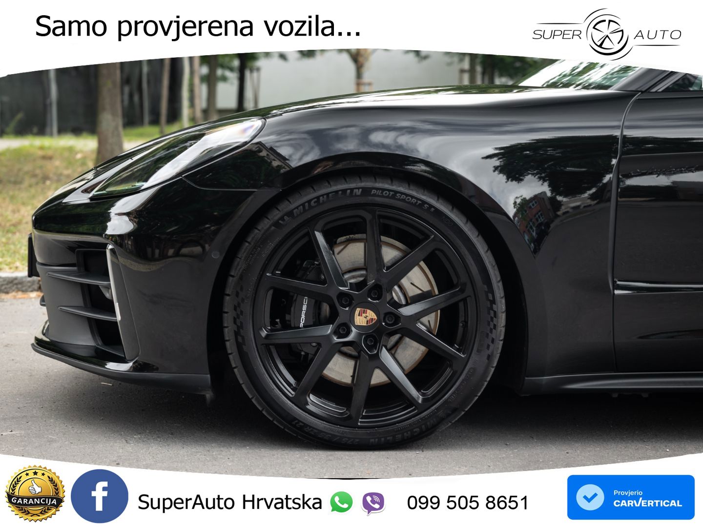 Porsche Panamera 4 2.9 V6 (470 KS) E-Hybrid PDK ACC+HEAD+4xGR SJED+360+PANO