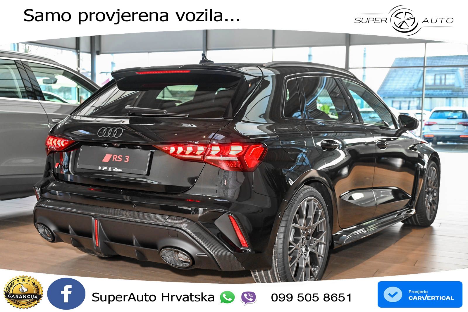 Audi RS3 Sedan 2.5 TFSI (400 KS) quattro S tronic LED+GR SJED+ACC