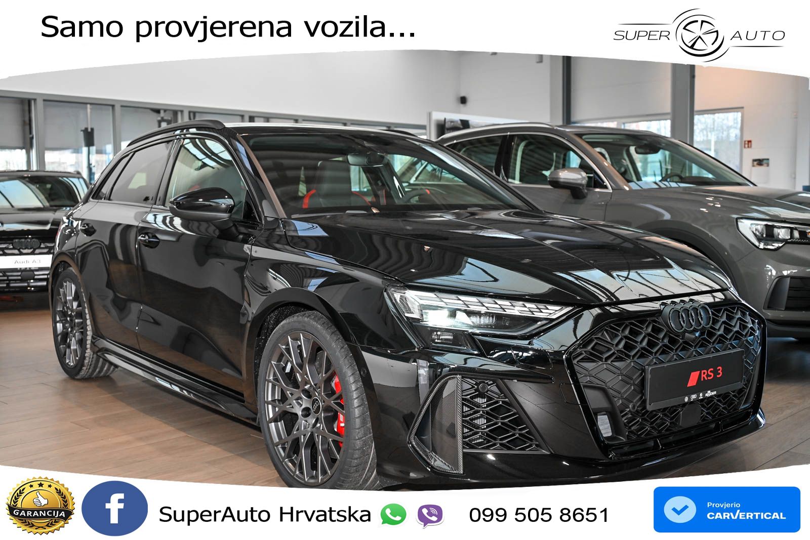 Audi RS3 Sedan 2.5 TFSI (400 KS) quattro S tronic LED+GR SJED+ACC