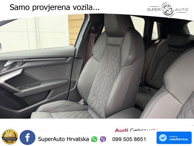 Audi RS3 Sedan 2.5 TFSI (400 KS) quattro S tronic LED+GR SJED+ACC