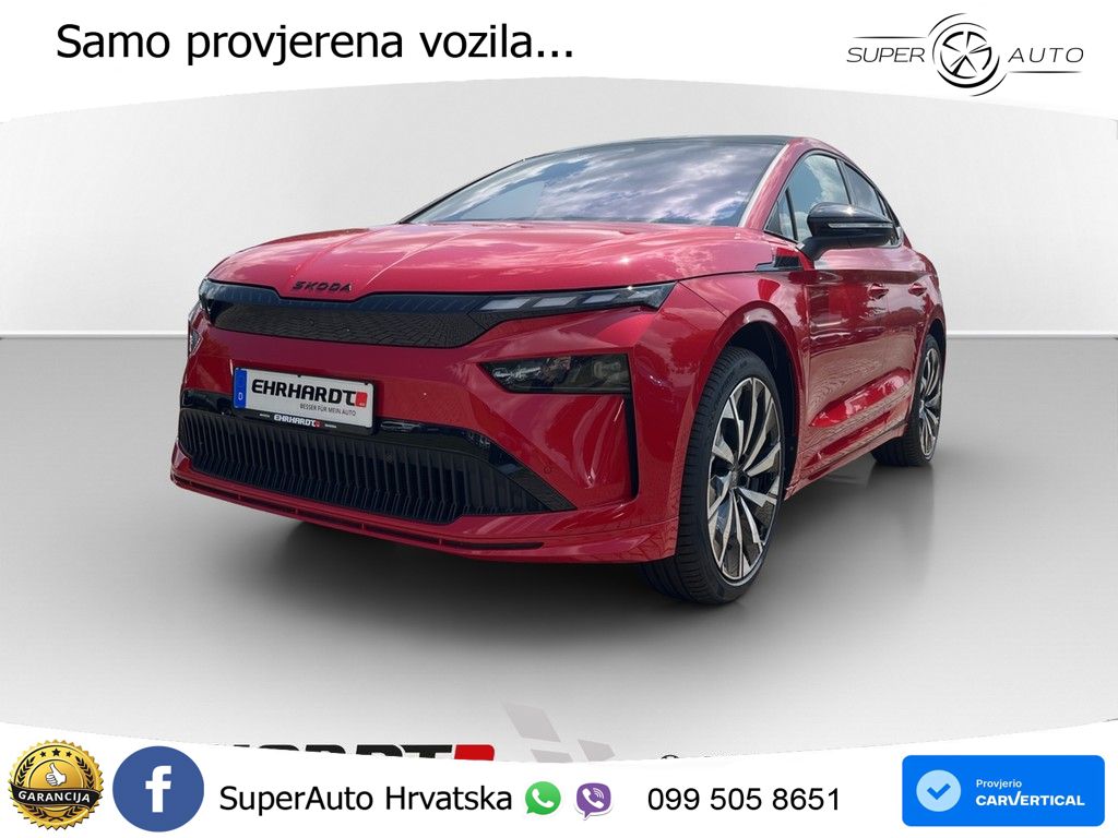 Škoda Enyaq Coupe iV 85 82 kWh (286 KS) SportLine LED+GR SJED+ACC