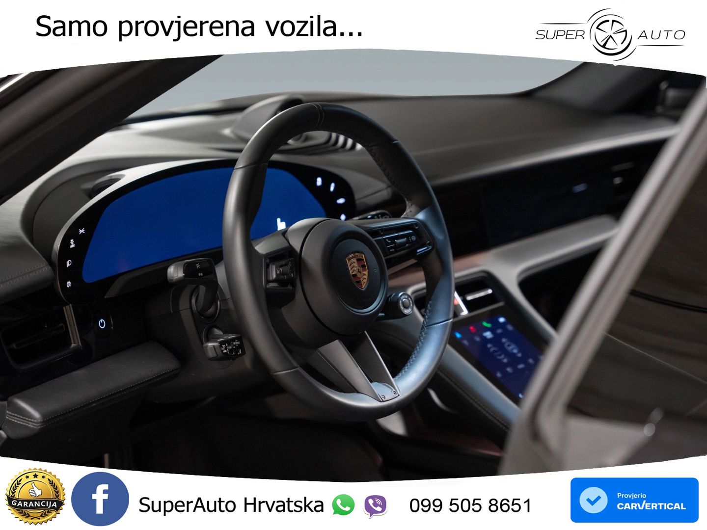 Porsche Taycan Sport Turismo 4S 105 kWh (598 KS)