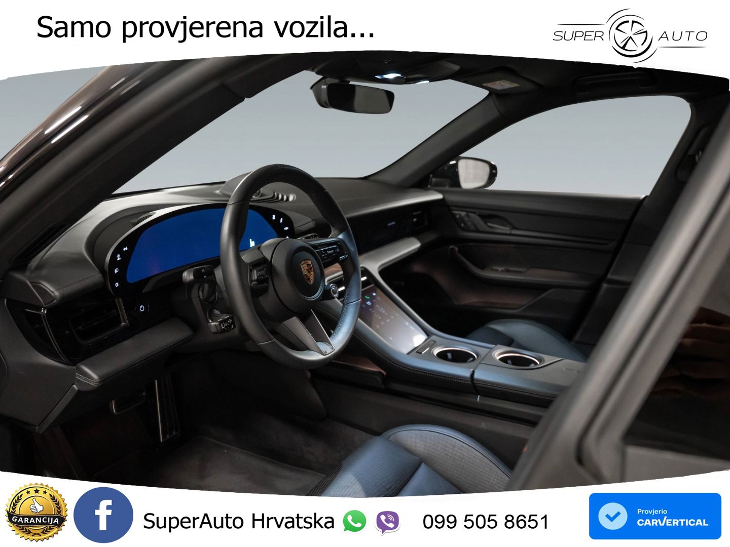 Porsche Taycan Sport Turismo 4S 105 kWh (598 KS)