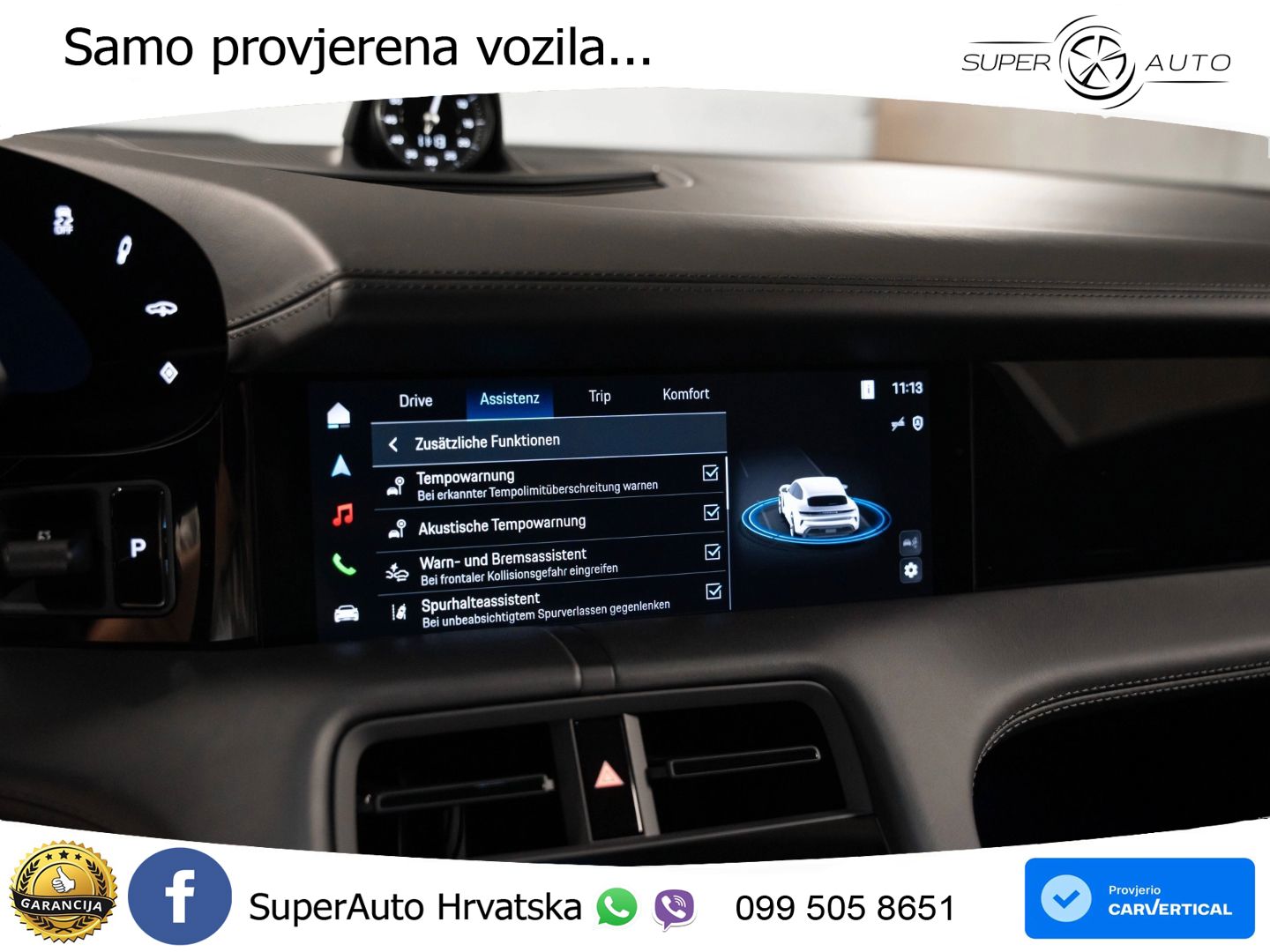 Porsche Taycan Sport Turismo 4S 105 kWh (598 KS)