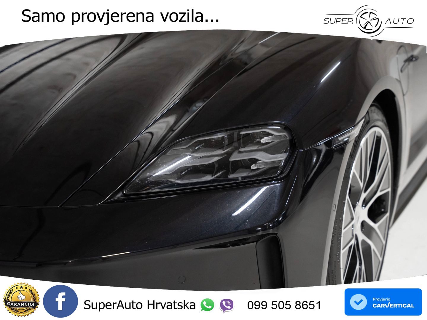 Porsche Taycan Sport Turismo 4S 105 kWh (598 KS)