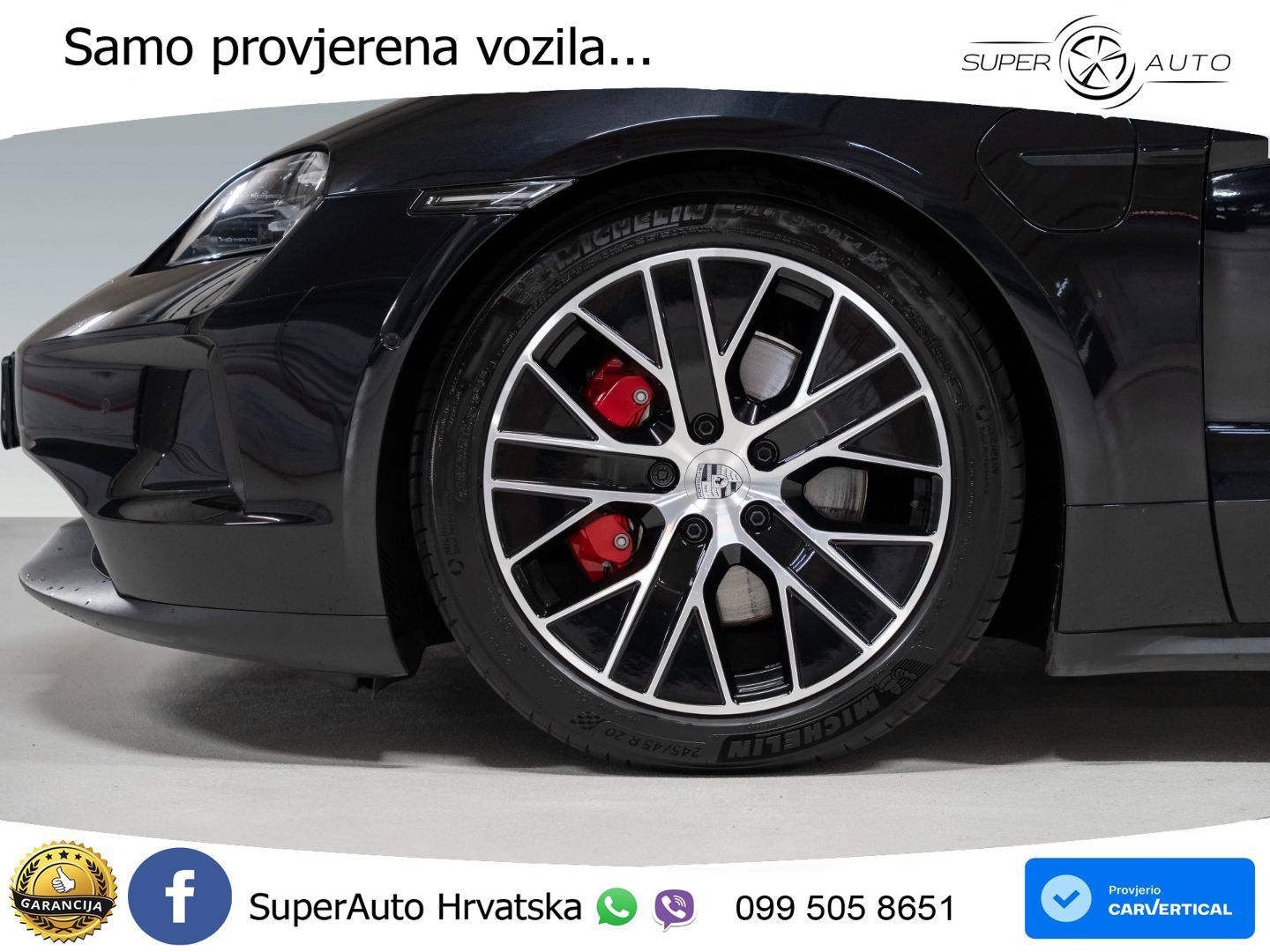 Porsche Taycan Sport Turismo 4S 105 kWh (598 KS)