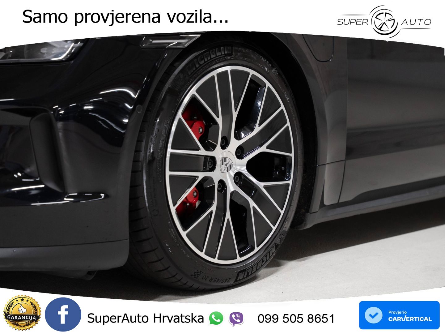 Porsche Taycan Sport Turismo 4S 105 kWh (598 KS)