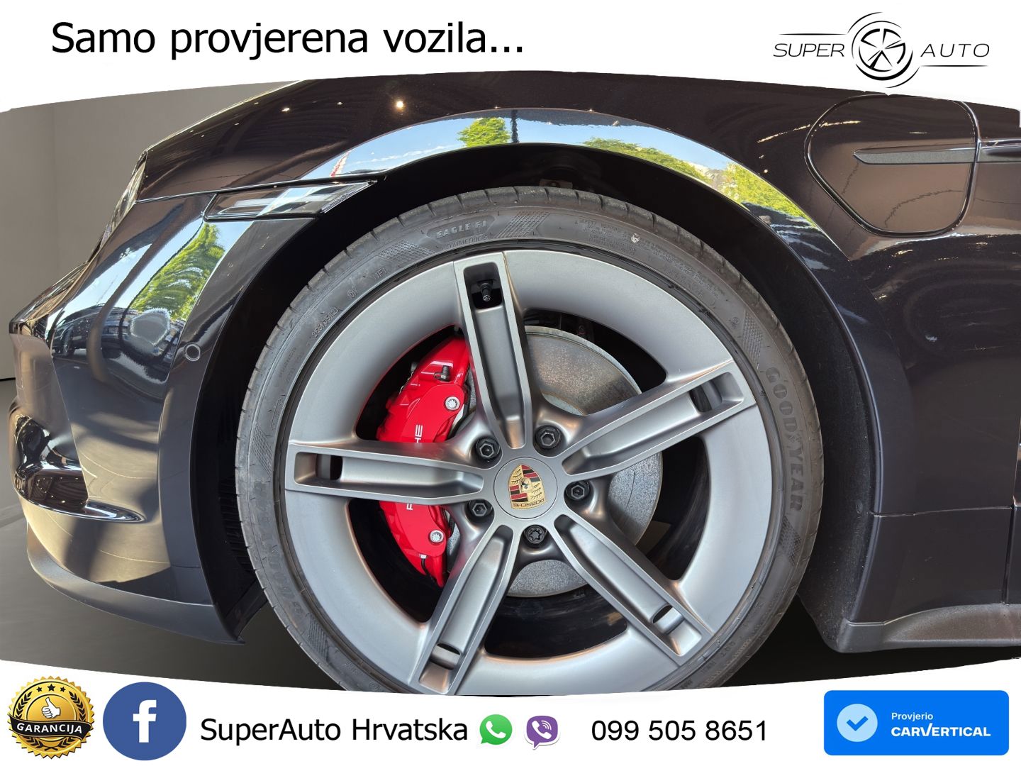 Porsche Taycan Sport Turismo 4S 105 kWh (598 KS)