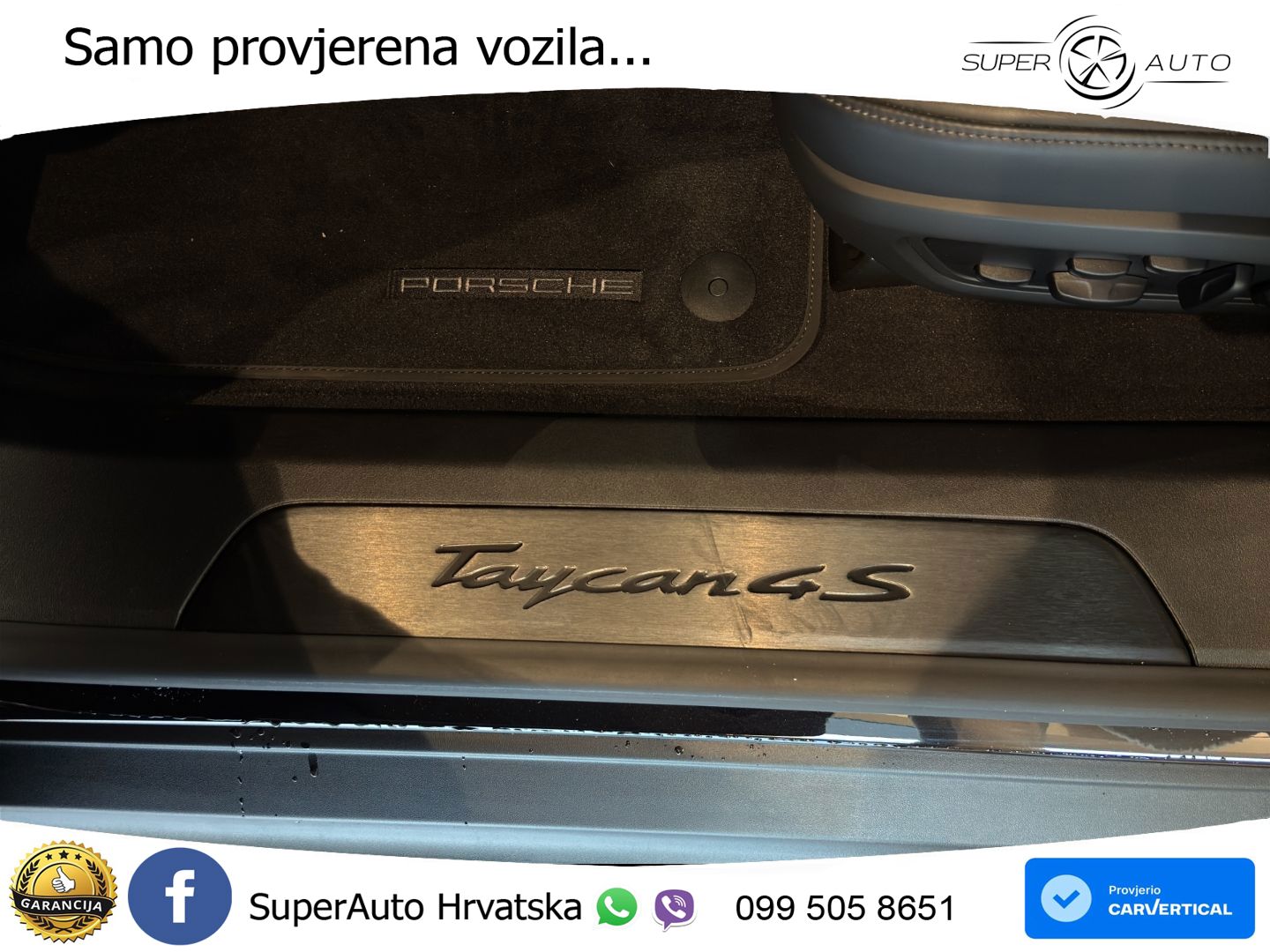 Porsche Taycan Sport Turismo 4S 105 kWh (598 KS)