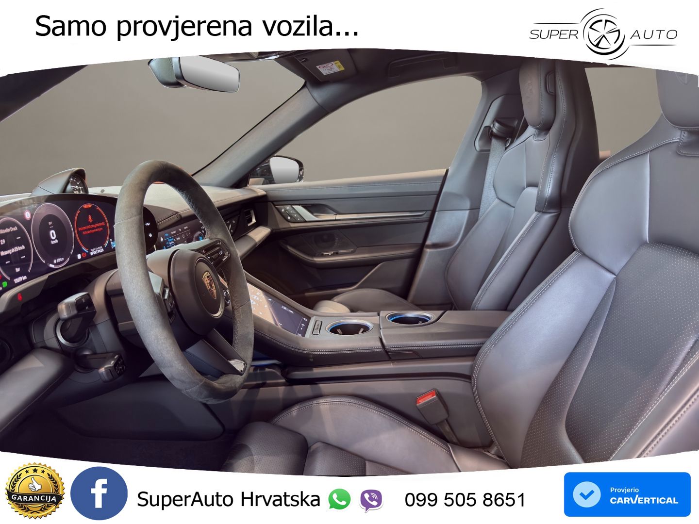 Porsche Taycan Sport Turismo 4S 105 kWh (598 KS)