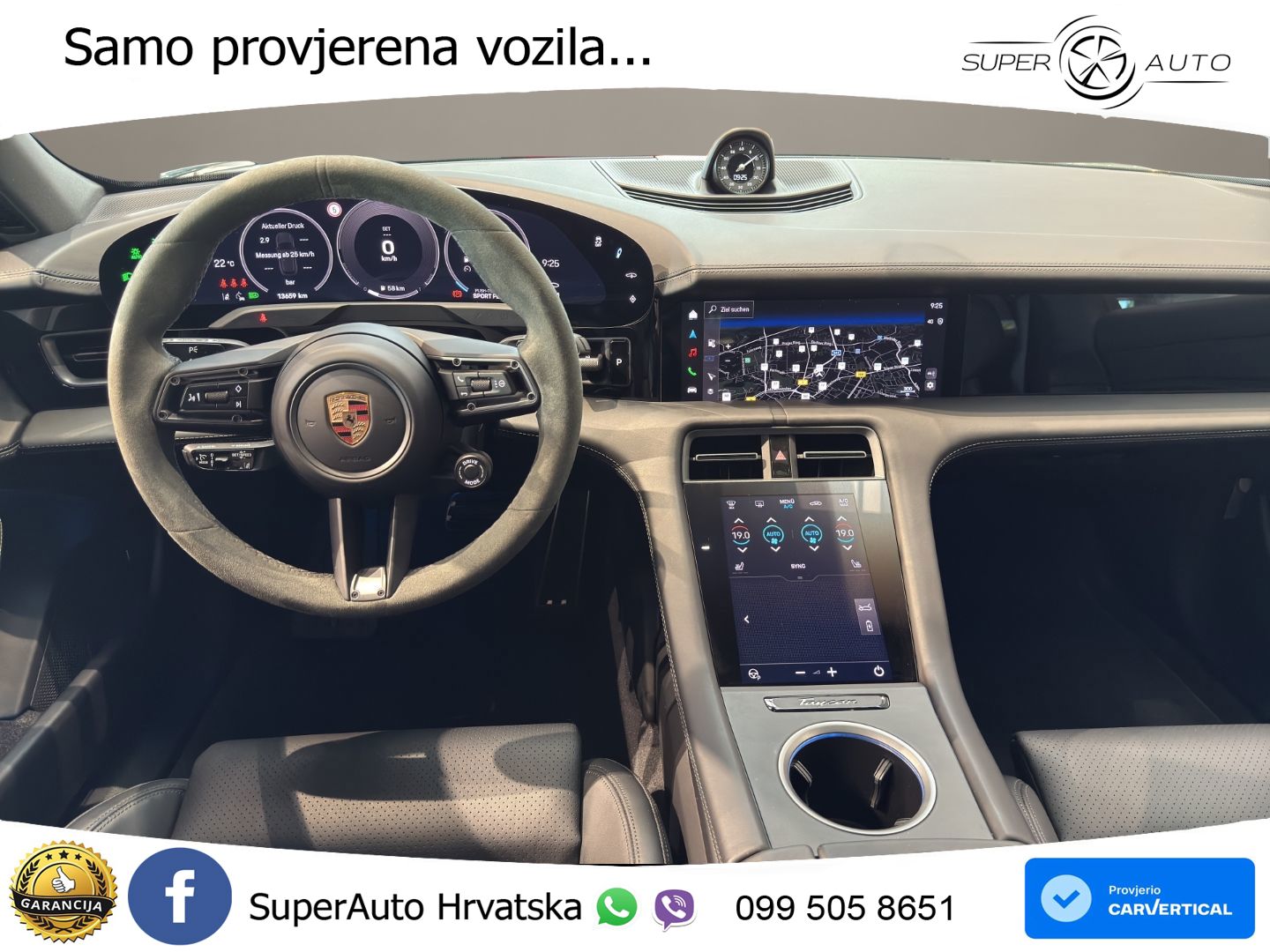 Porsche Taycan Sport Turismo 4S 105 kWh (598 KS)