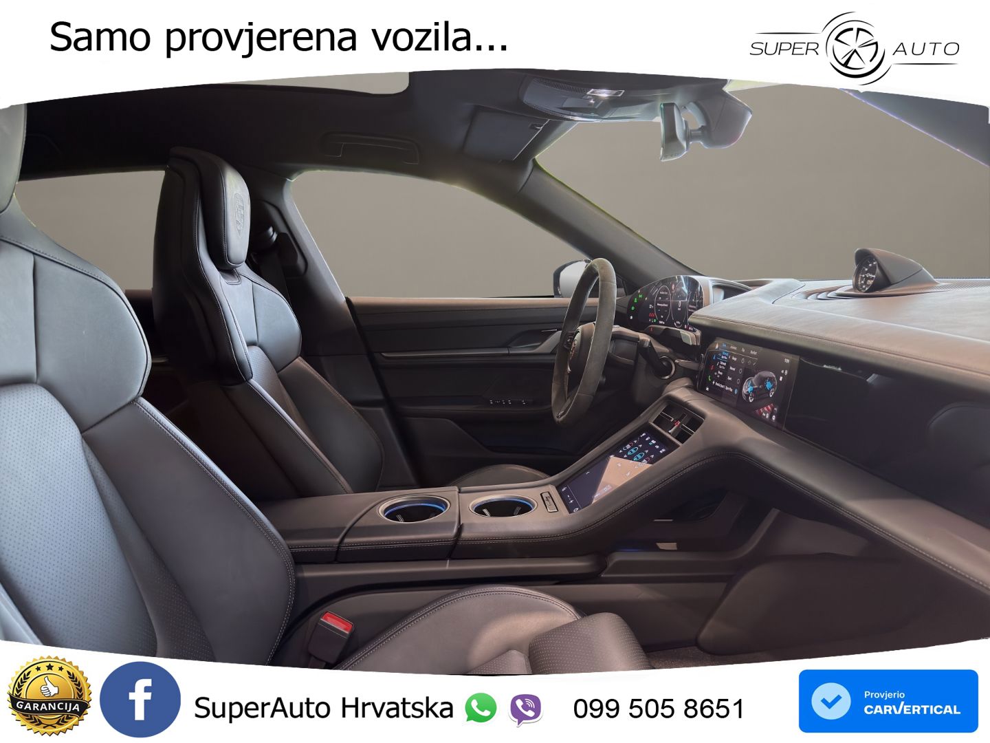 Porsche Taycan Sport Turismo 4S 105 kWh (598 KS)