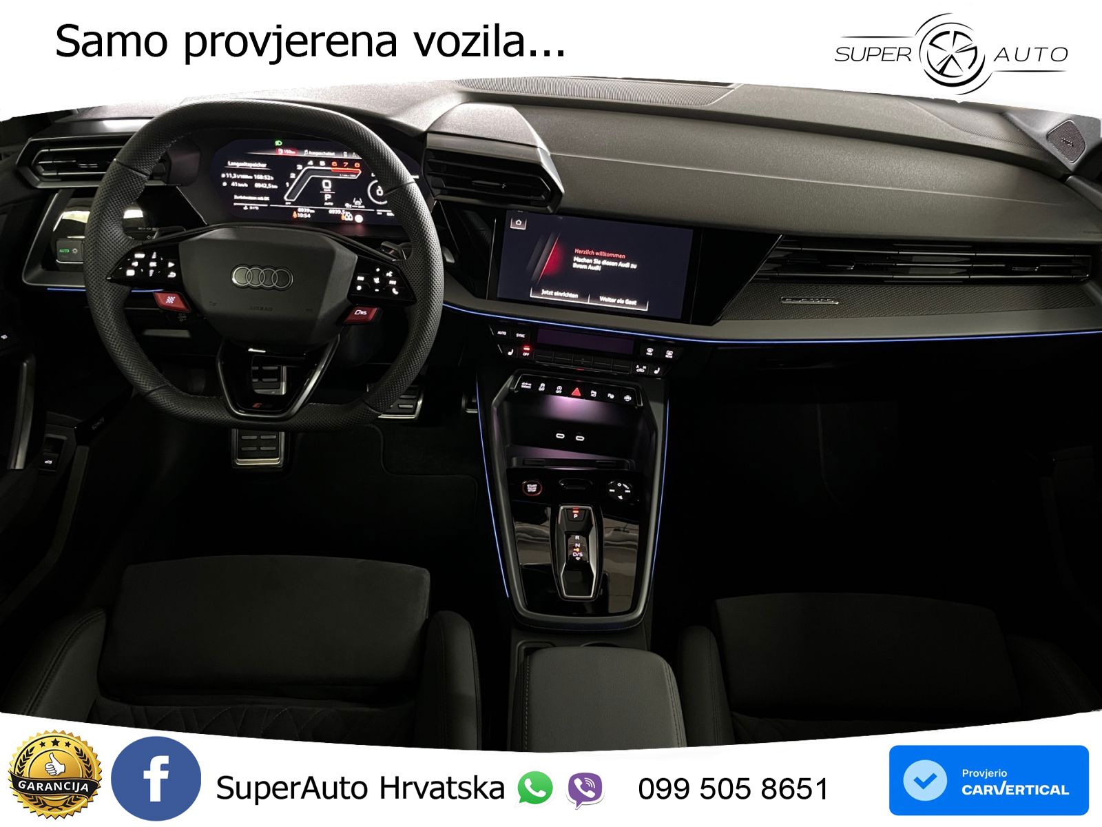 Audi RS3 Sedan 2.5 TFSI (400 KS) quattro S tronic LED+GR SJED+ACC