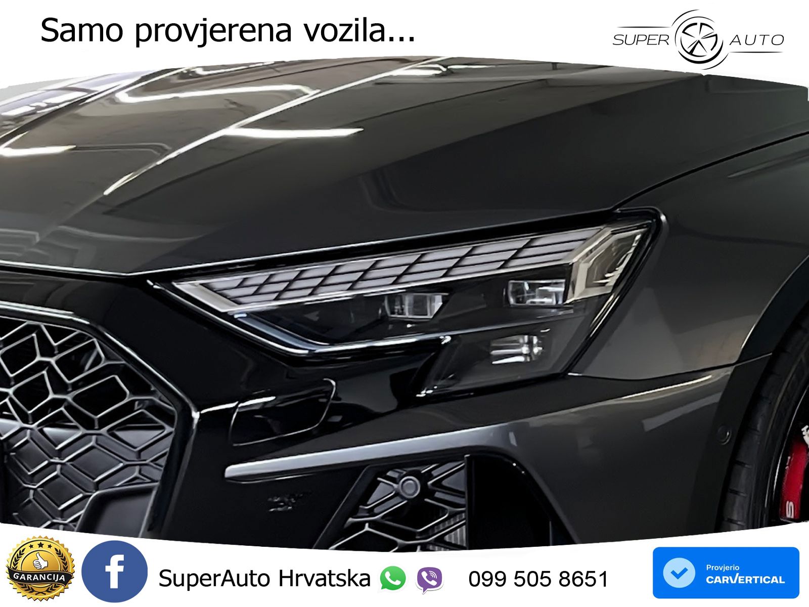 Audi RS3 Sedan 2.5 TFSI (400 KS) quattro S tronic LED+GR SJED+ACC