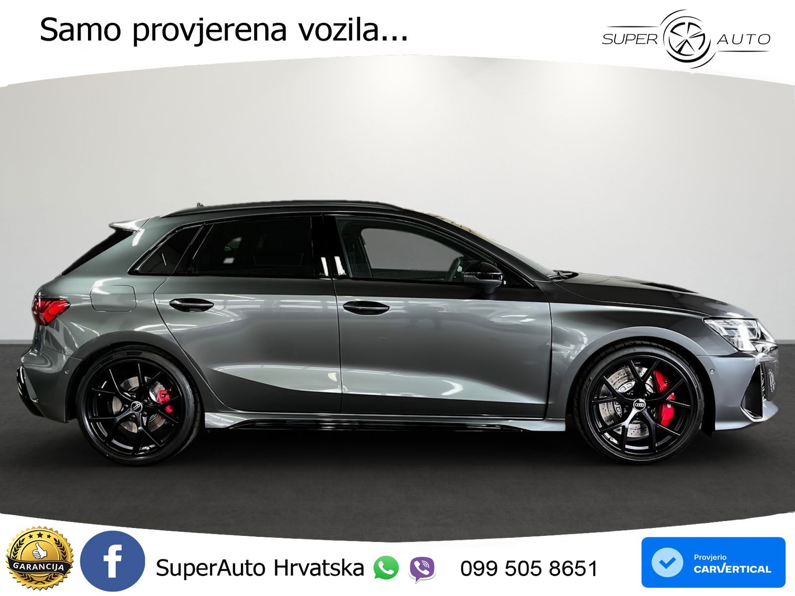 Audi RS3 Sedan 2.5 TFSI (400 KS) quattro S tronic LED+GR SJED+ACC