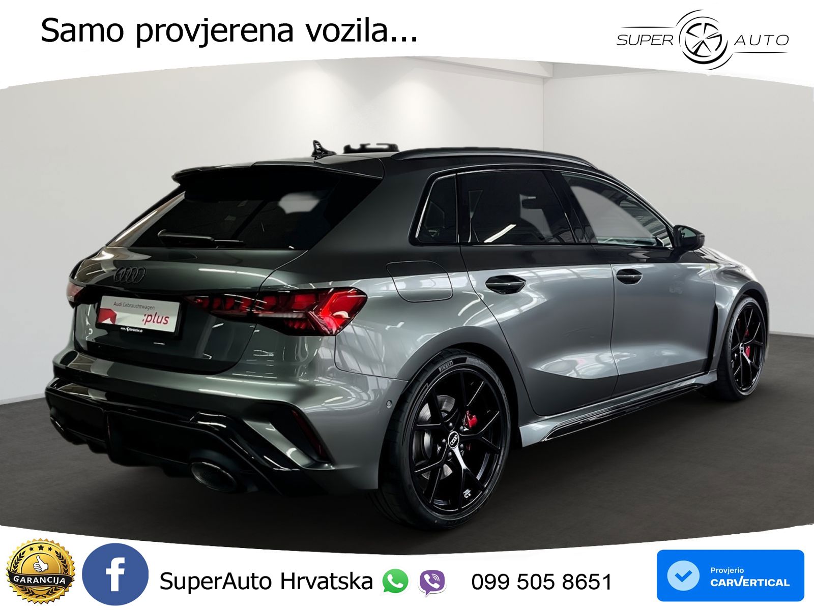 Audi RS3 Sedan 2.5 TFSI (400 KS) quattro S tronic LED+GR SJED+ACC