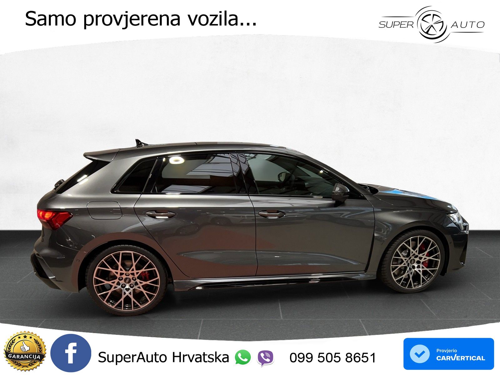 Audi RS3 Sedan 2.5 TFSI (400 KS) quattro S tronic LED+GR SJED+ACC