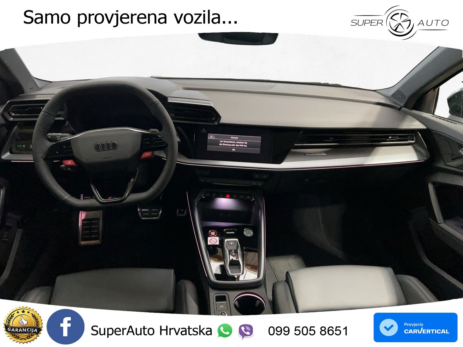 Audi RS3 Sedan 2.5 TFSI (400 KS) quattro S tronic LED+GR SJED+ACC