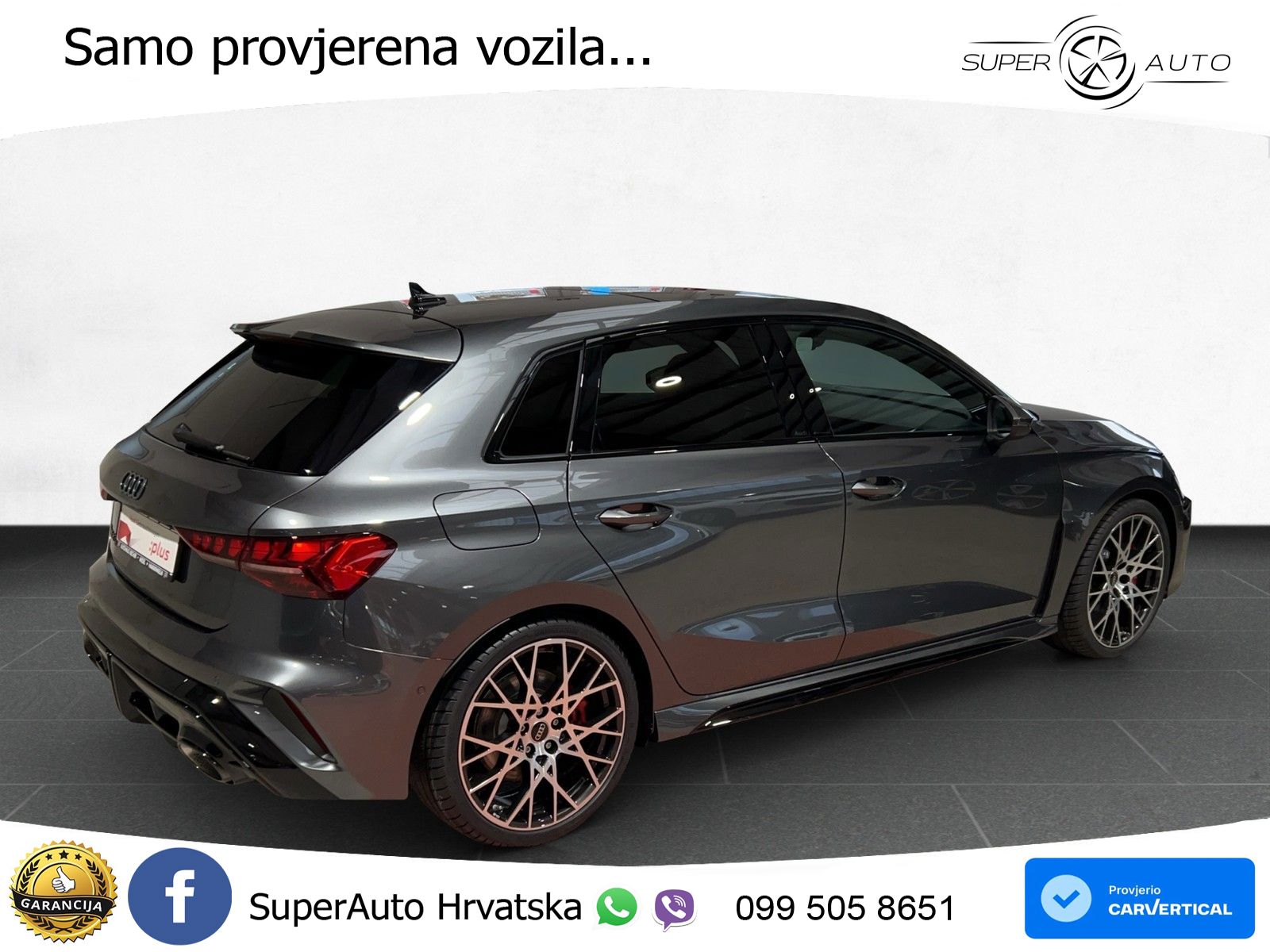 Audi RS3 Sedan 2.5 TFSI (400 KS) quattro S tronic LED+GR SJED+ACC