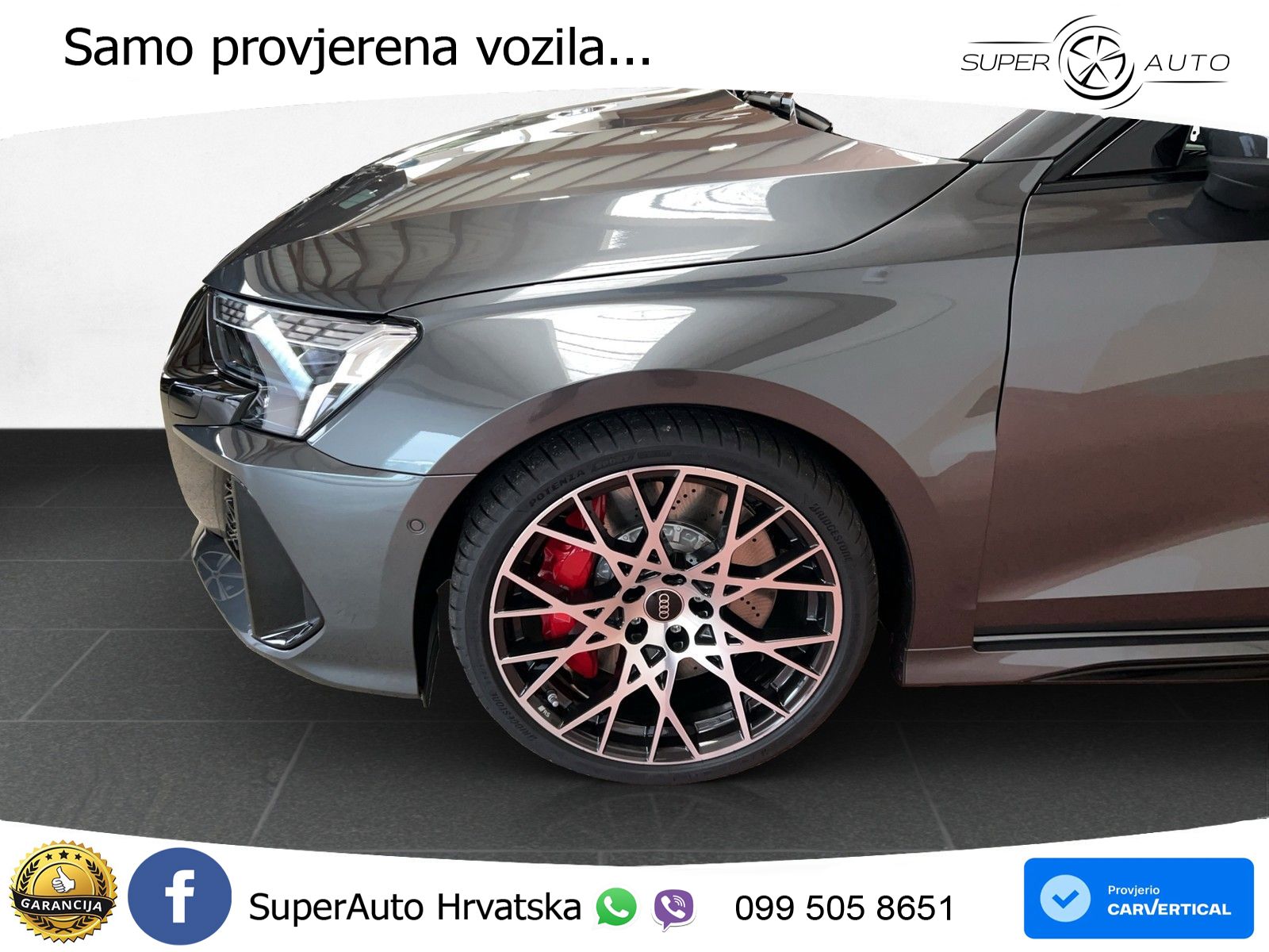 Audi RS3 Sedan 2.5 TFSI (400 KS) quattro S tronic LED+GR SJED+ACC