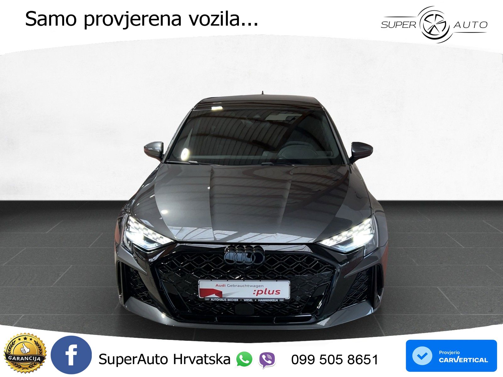 Audi RS3 Sedan 2.5 TFSI (400 KS) quattro S tronic LED+GR SJED+ACC