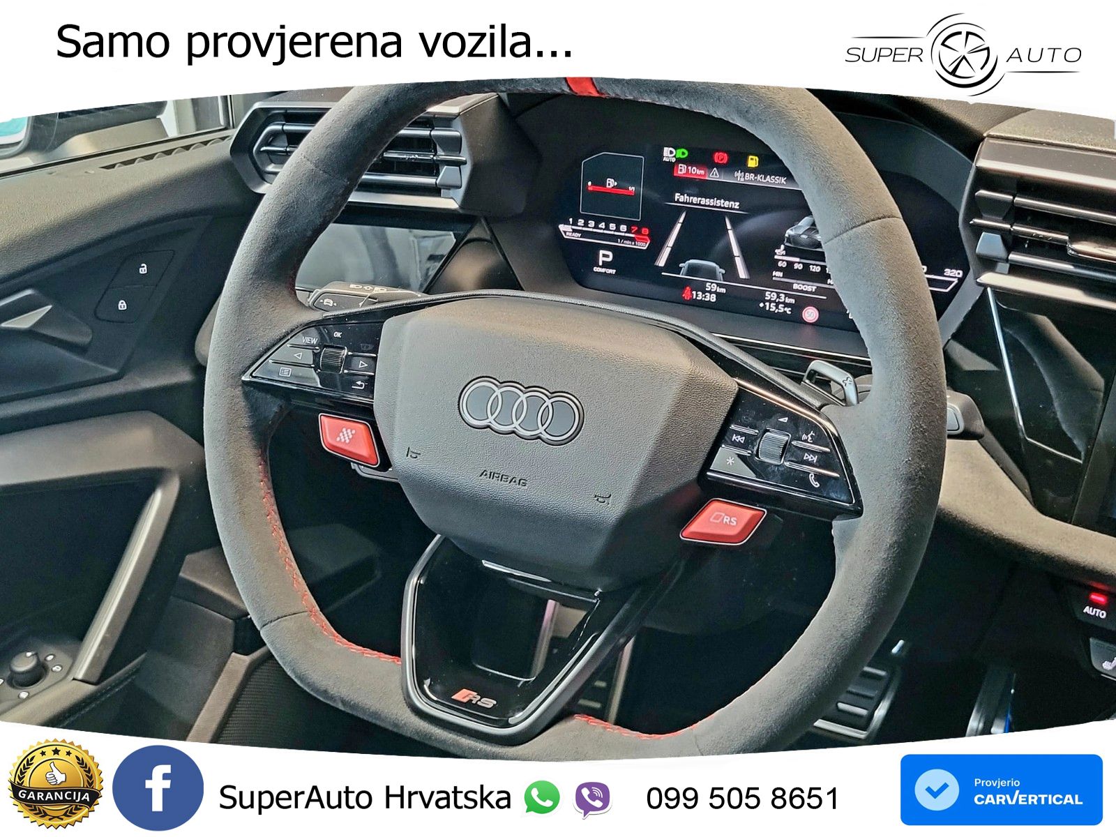 Audi RS3 Sedan 2.5 TFSI (400 KS) quattro S tronic LED+GR SJED+ACC