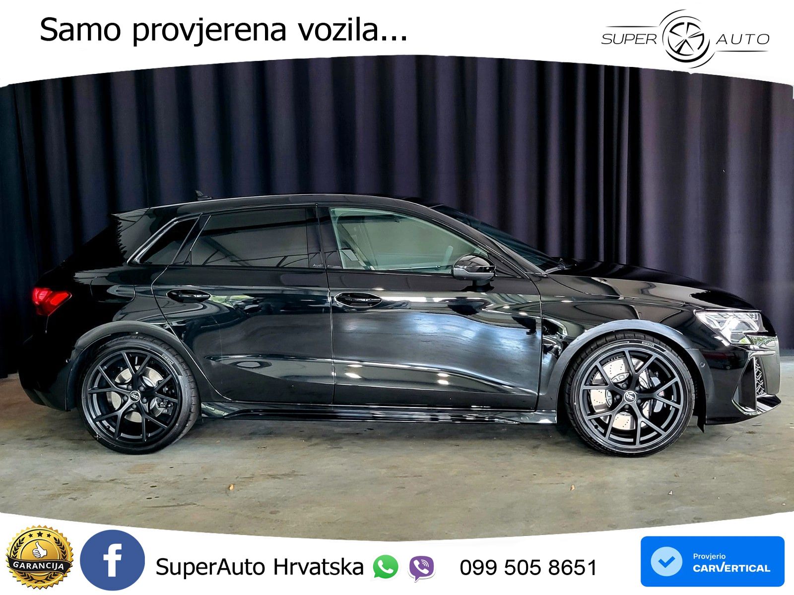 Audi RS3 Sedan 2.5 TFSI (400 KS) quattro S tronic LED+GR SJED+ACC