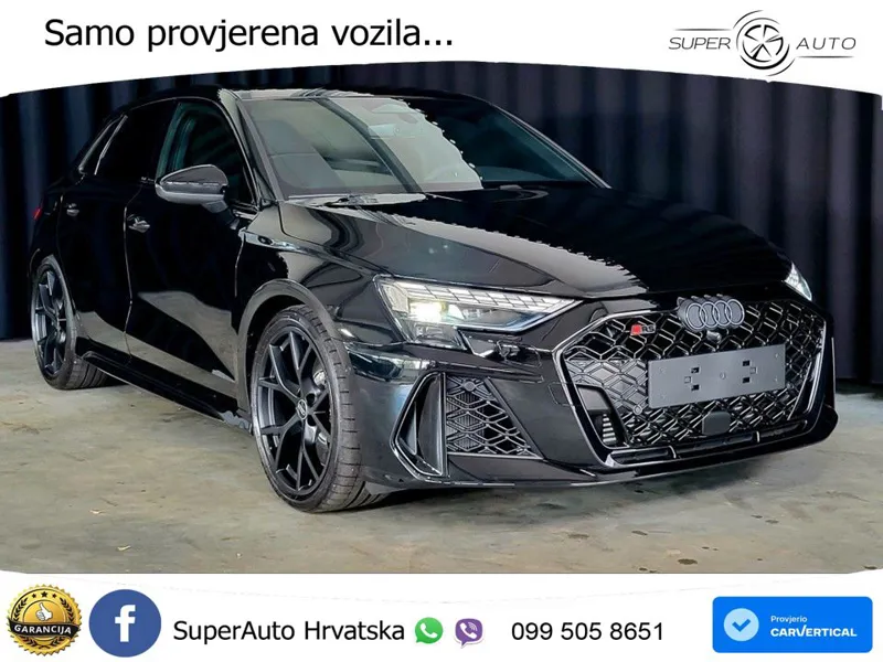 Audi RS3 Sedan 2.5 TFSI (400 KS) quattro S tronic LED+GR SJED+ACC