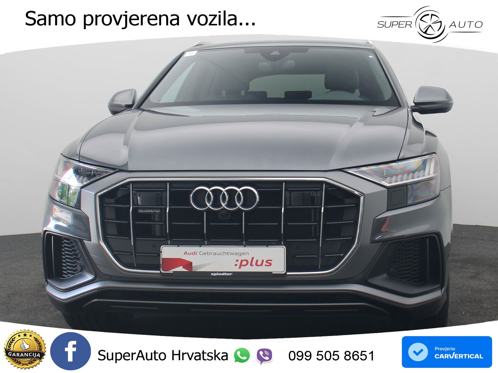 Audi Q8 55 TFSIe V6 (381 KS) quattro tiptronic