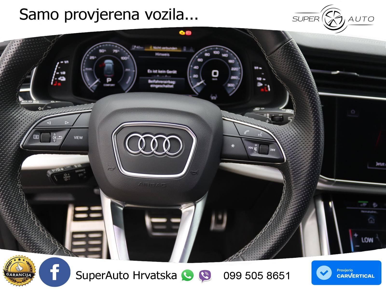 Audi Q8 55 TFSIe V6 (381 KS) quattro tiptronic