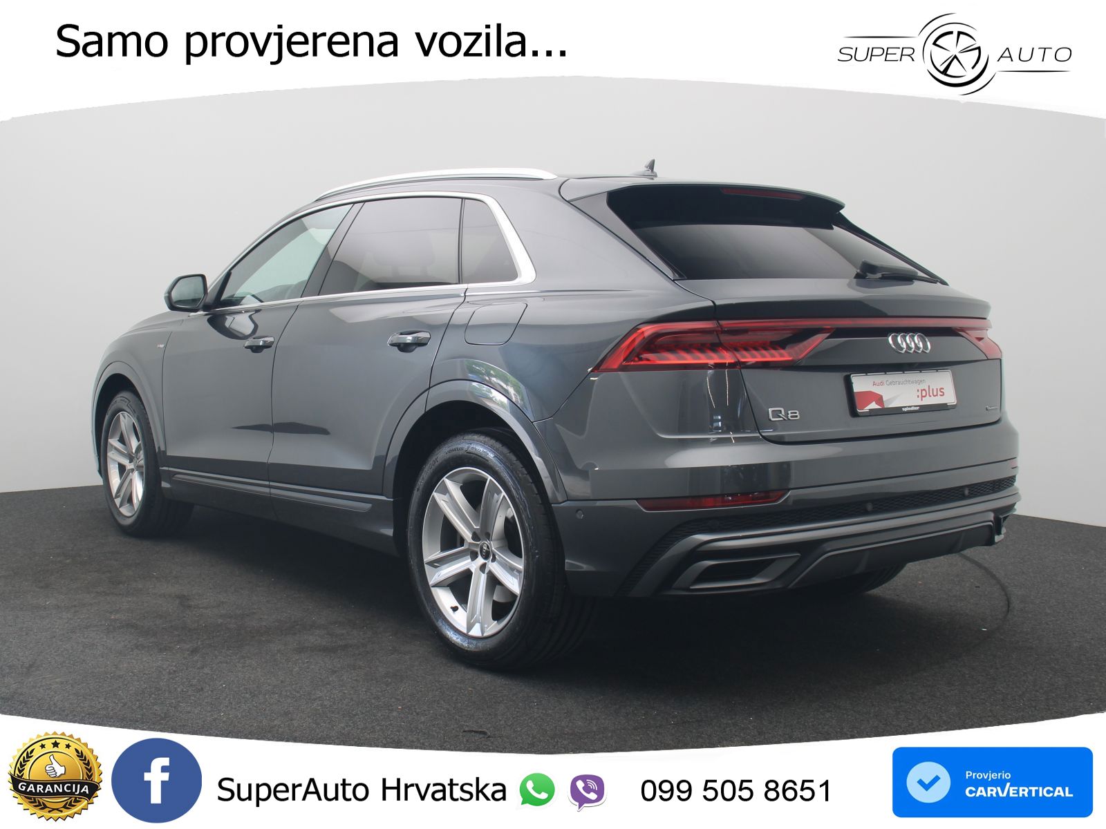 Audi Q8 55 TFSIe V6 (381 KS) quattro tiptronic