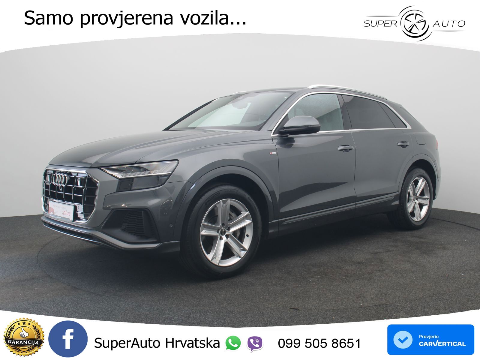 Audi Q8 55 TFSIe V6 (381 KS) quattro tiptronic