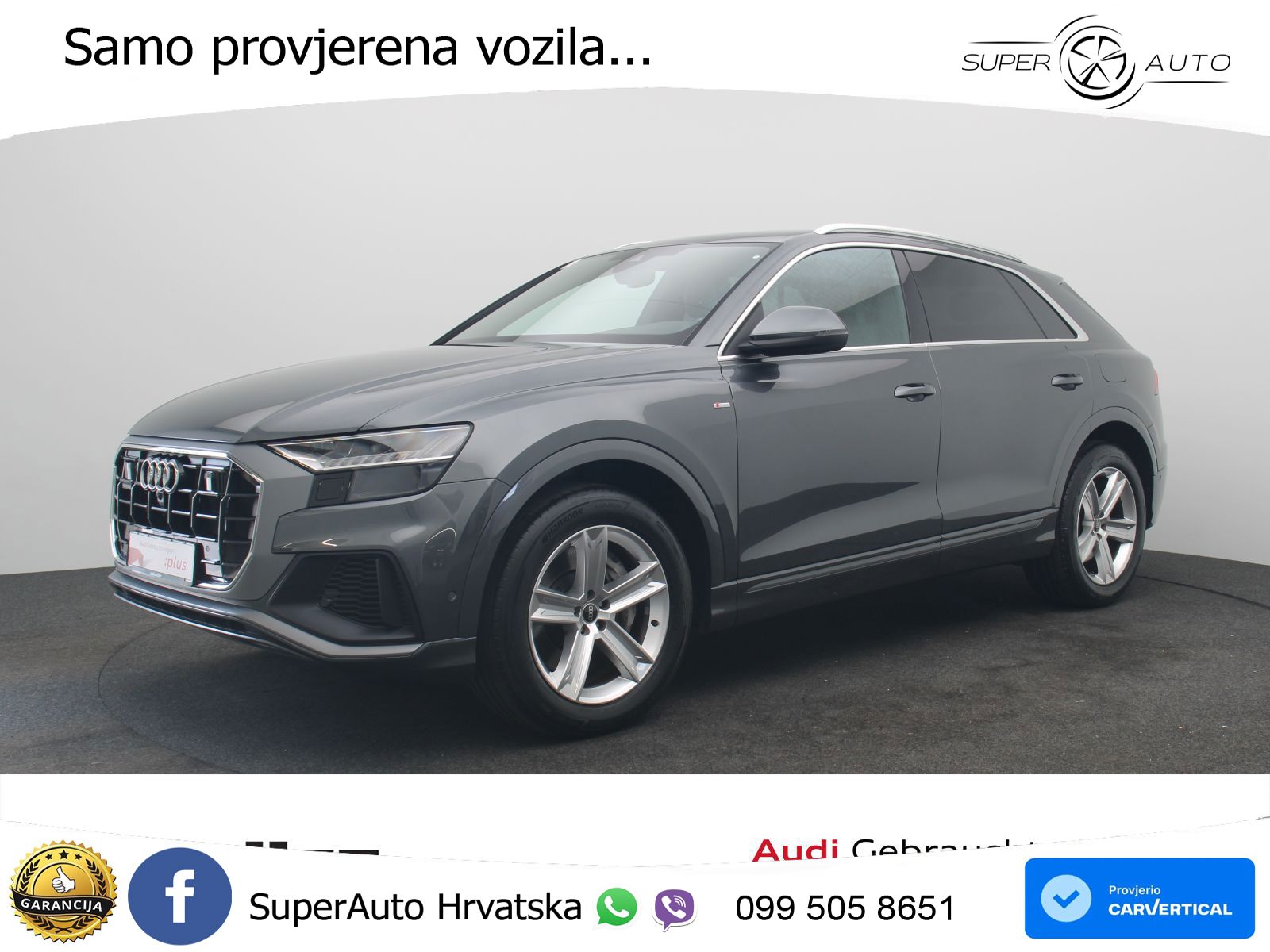 Audi Q8 55 TFSIe V6 (381 KS) quattro tiptronic