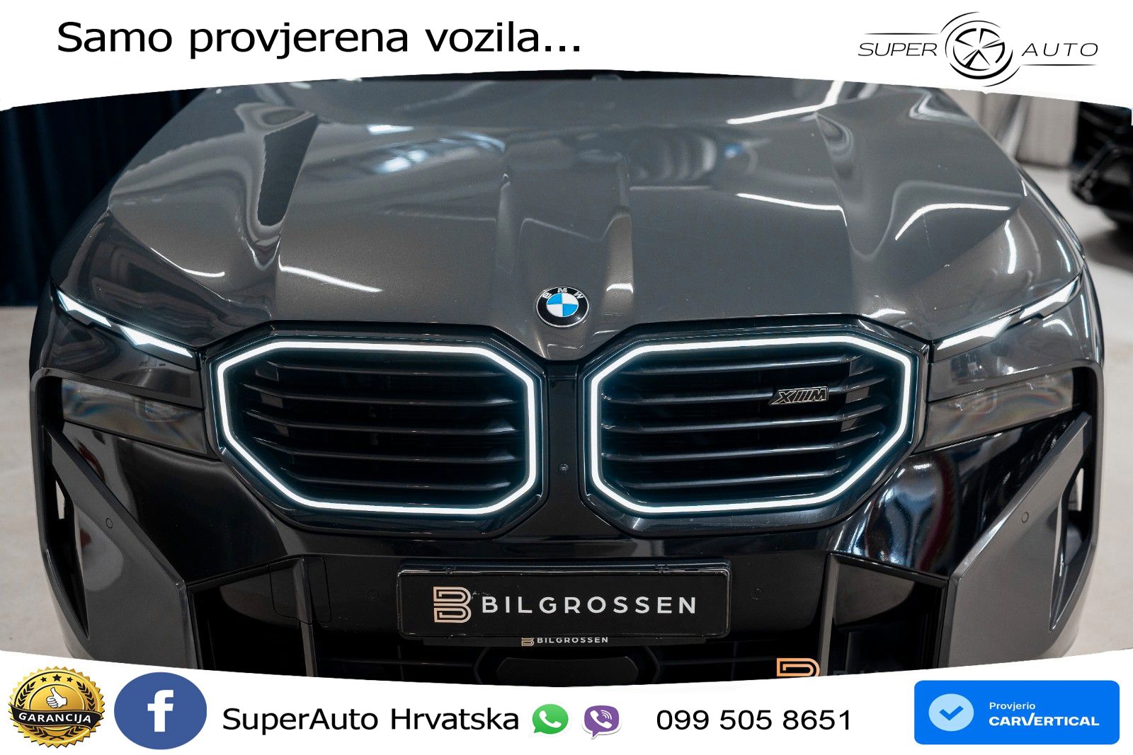 BMW XM 50e (476 KS) M xDrive M Steptronic LED+GR SJED+ACC