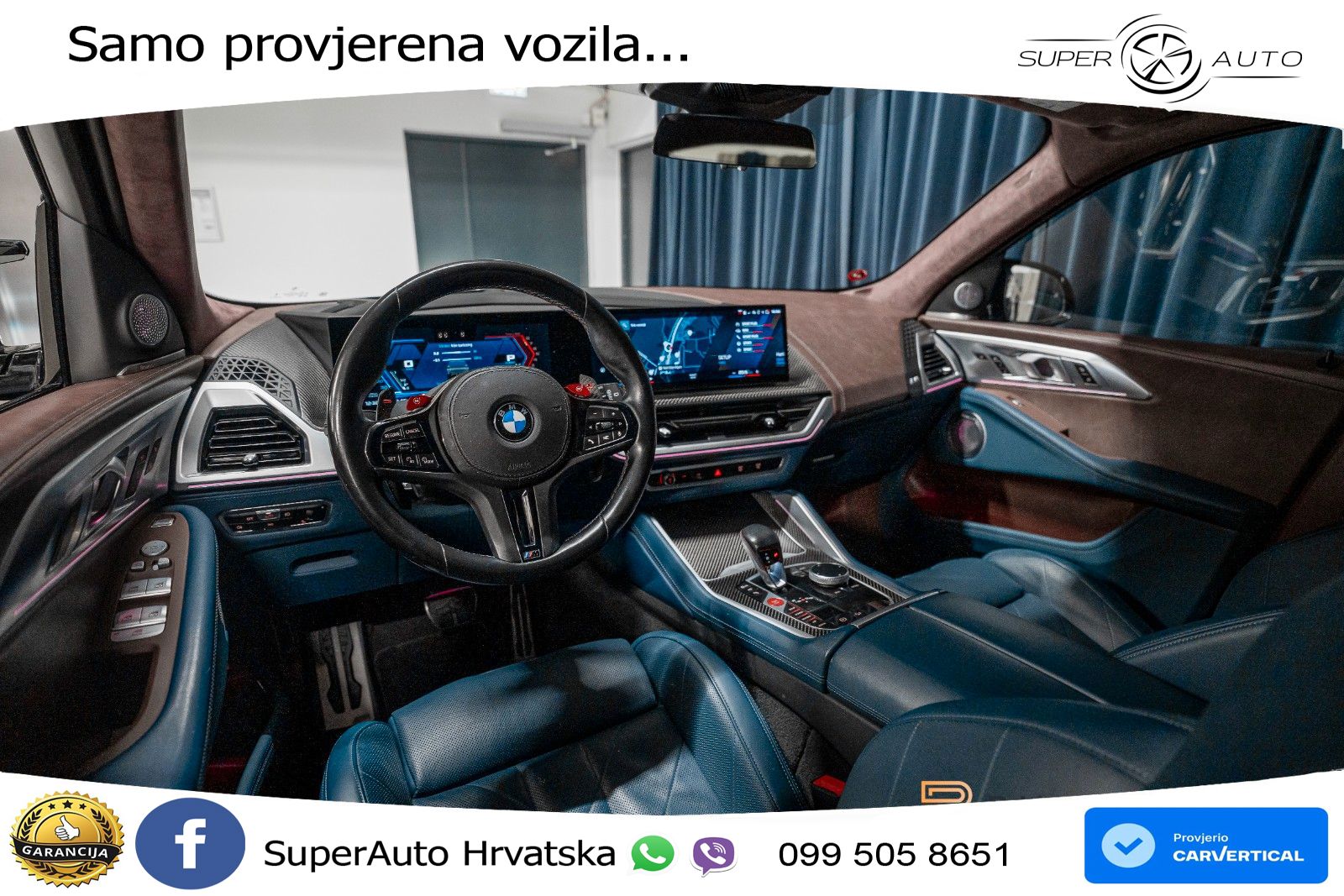 BMW XM 50e (476 KS) M xDrive M Steptronic LED+GR SJED+ACC
