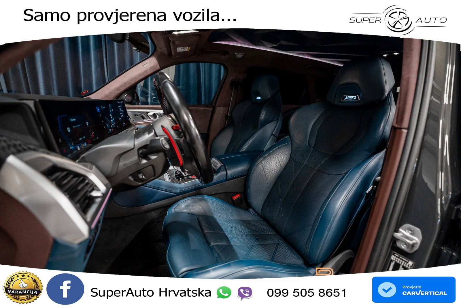 BMW XM 50e (476 KS) M xDrive M Steptronic LED+GR SJED+ACC